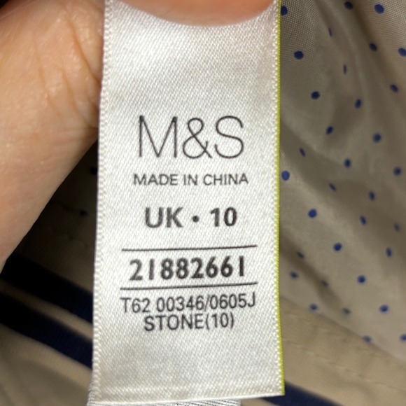 Marks & Spencer PerUna Women Hooded Trench coat US Sz 6 UK Sz 10 Body Sensor Tan - Picture 8 of 16